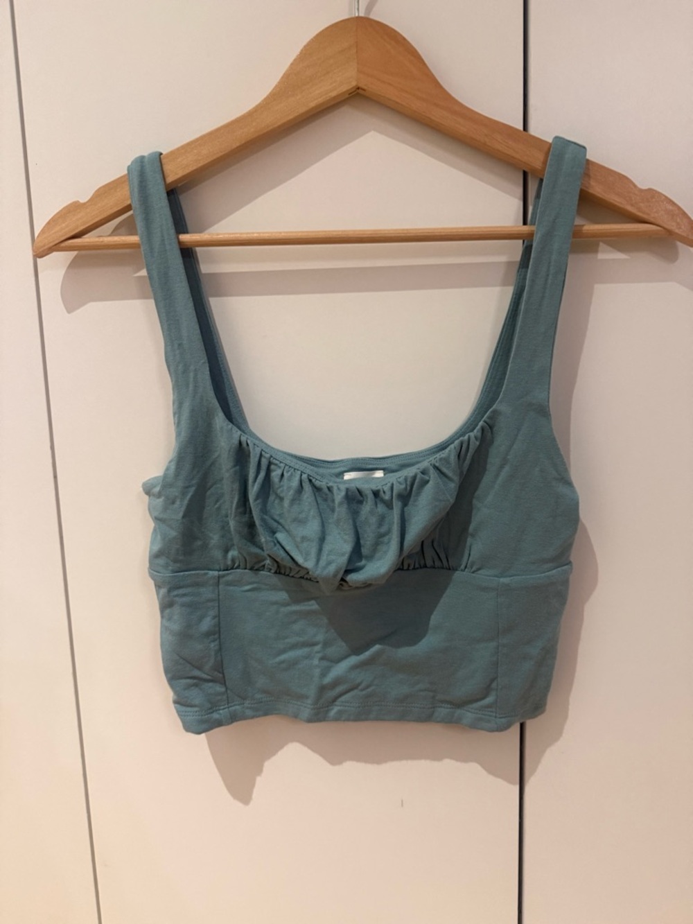 Wilfred Free Sage Blue Cropped Tank